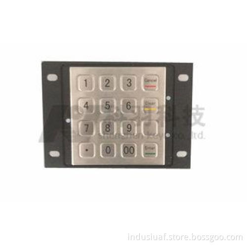 3DES ATM Kiosks Encrypted Pin Pad PCI 3.0 Vandal Resistant